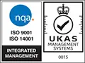 NQA ISO 9001 and ISO 14001 Integrated Logo - UKAS (Website 120x90px) NQA ISO 9001 and ISO 14001 Integrated Logo - UKAS